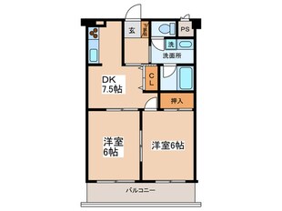 ルピナス相模が丘の物件間取画像